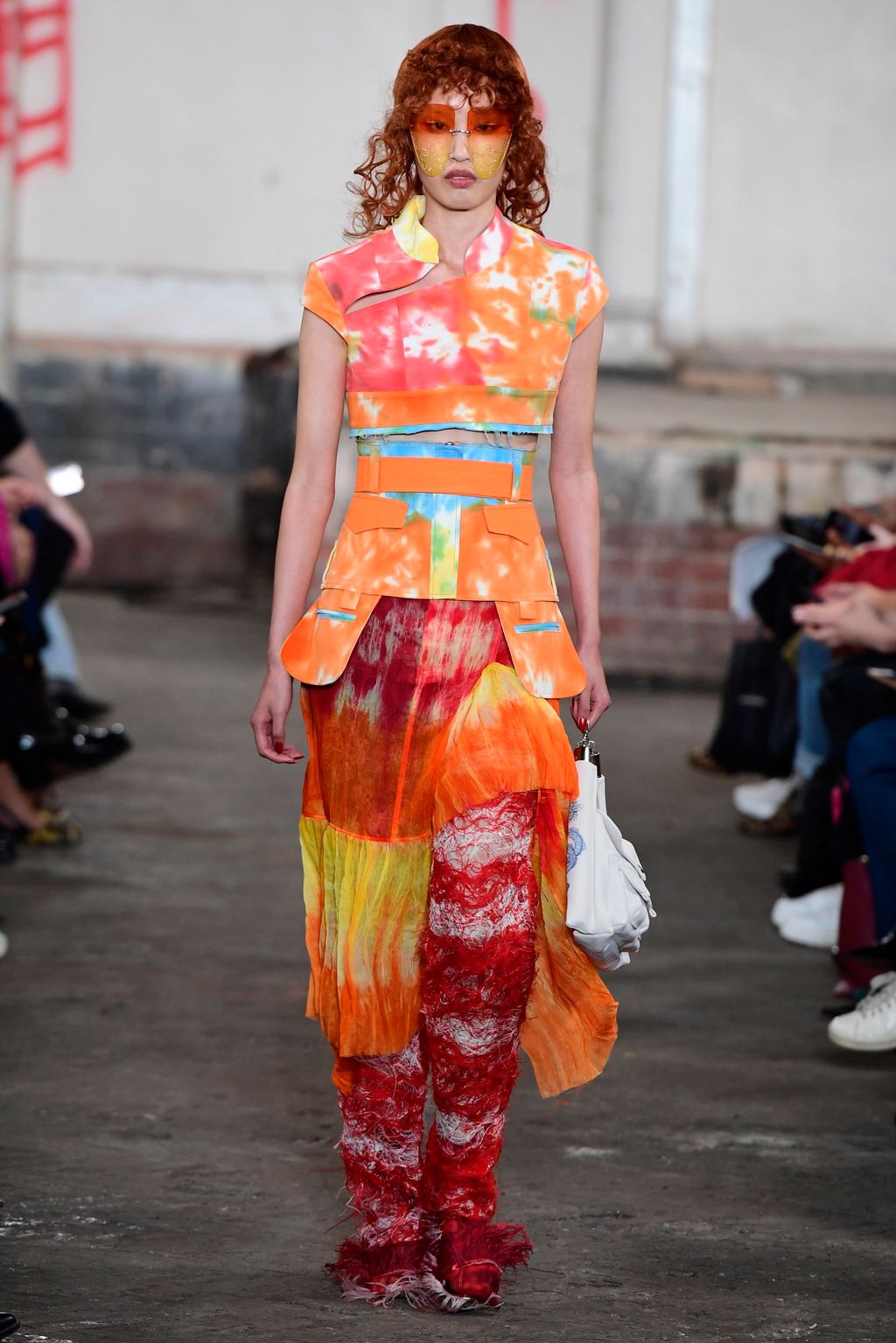 Fashion Week London Spring/Summer 2019 look 47 from the Fashion East collection womenswear