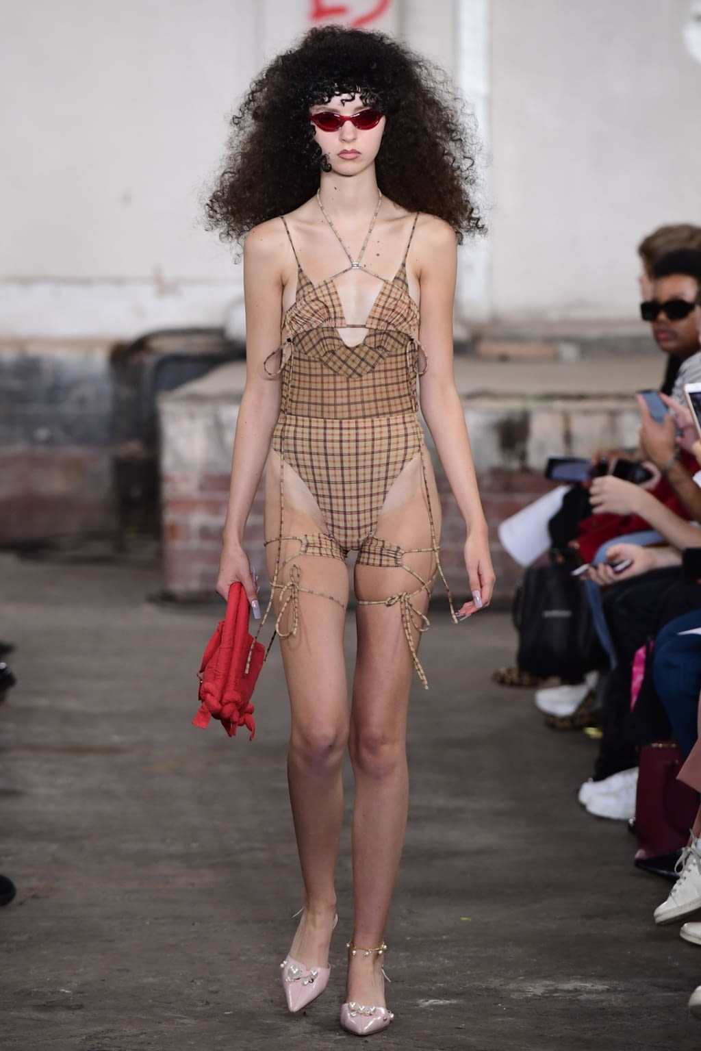 Fashion Week London Spring/Summer 2019 look 5 from the Fashion East collection womenswear