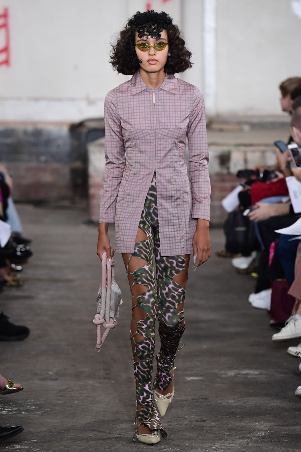 Fashion Week London Spring/Summer 2019 look 8 from the Fashion East collection womenswear