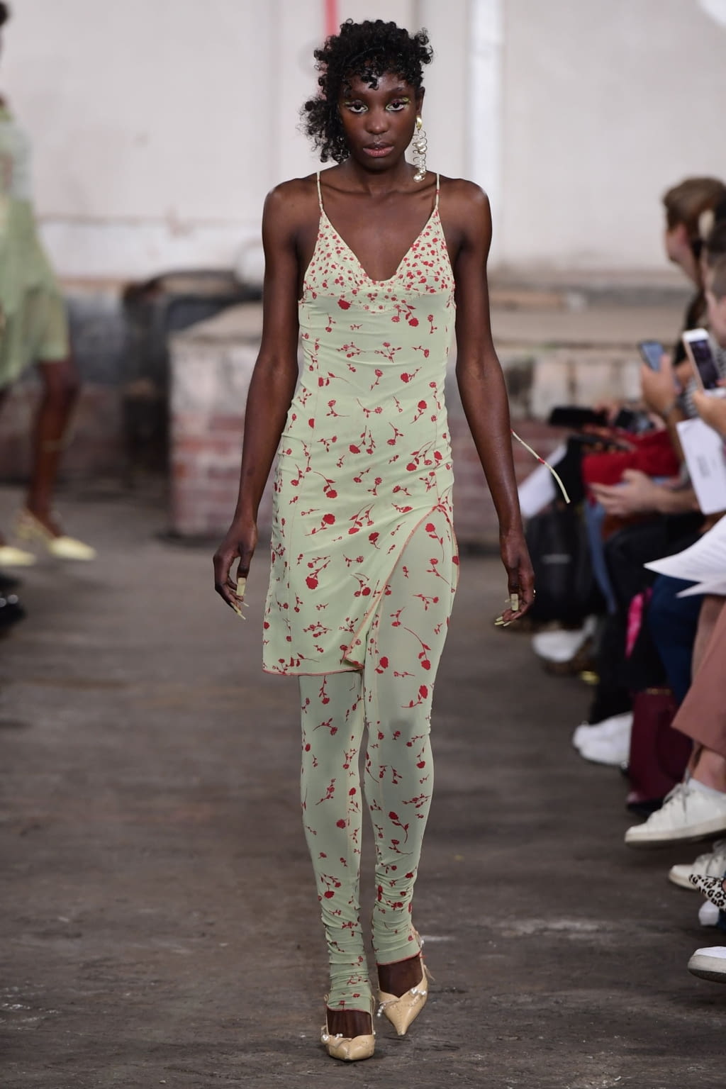 Fashion Week London Spring/Summer 2019 look 10 from the Fashion East collection womenswear
