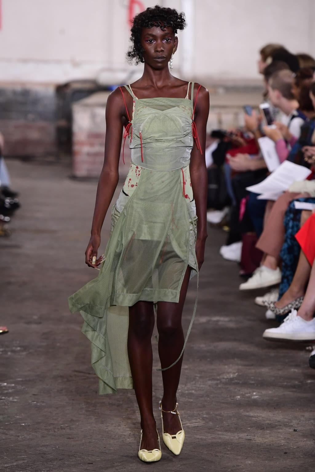 Fashion Week London Spring/Summer 2019 look 11 from the Fashion East collection womenswear