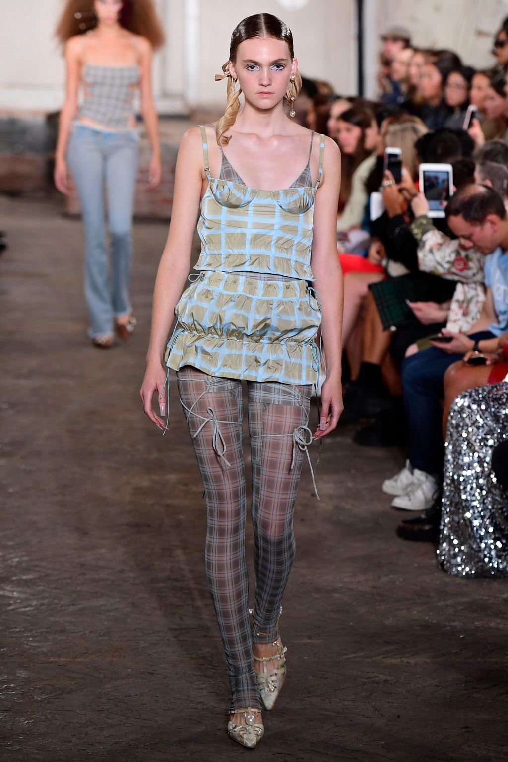 Fashion Week London Spring/Summer 2019 look 14 from the Fashion East collection womenswear