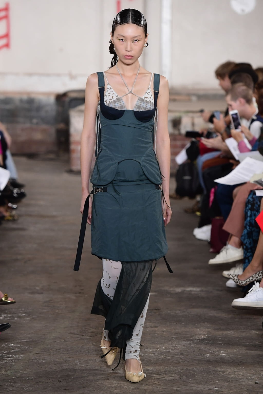 Fashion Week London Spring/Summer 2019 look 16 from the Fashion East collection womenswear