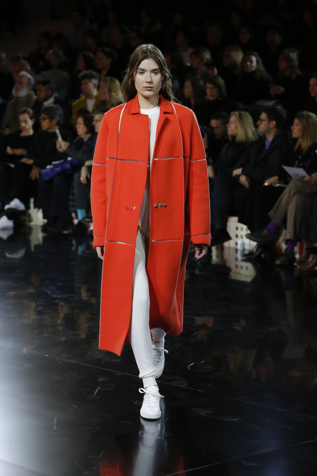 Fashion Week Paris Fall/Winter 2016 look 9 from the Courrèges collection womenswear