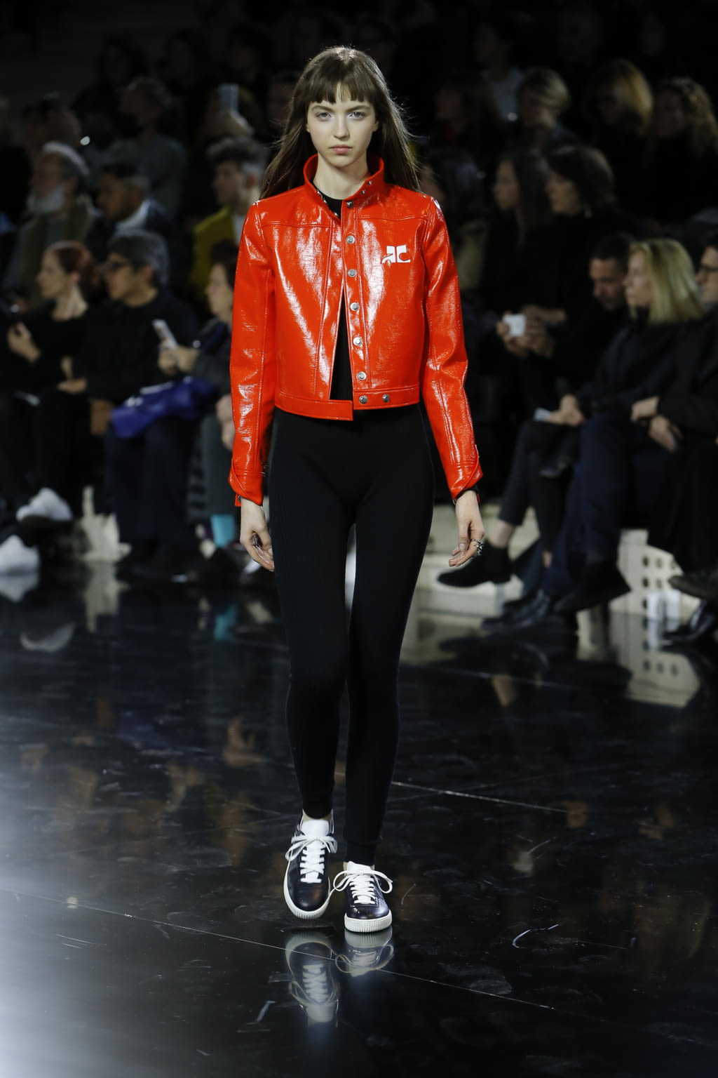 Fashion Week Paris Fall/Winter 2016 look 14 from the Courrèges collection womenswear