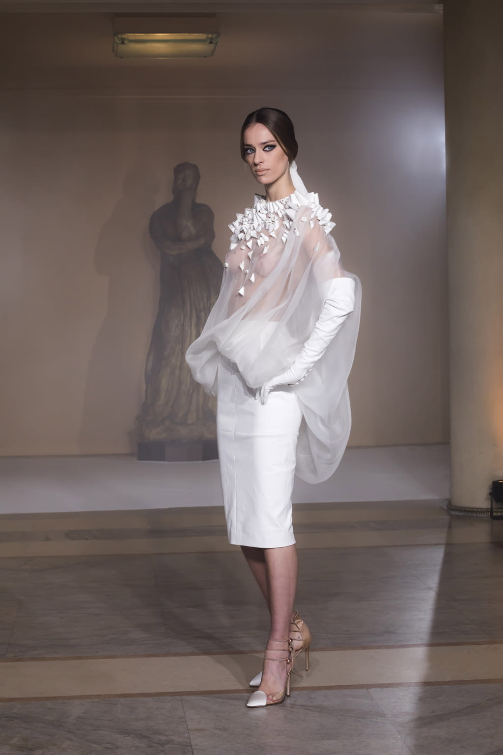 Fashion Week Paris Spring/Summer 2019 look 3 from the Stephane Rolland collection 高级定制