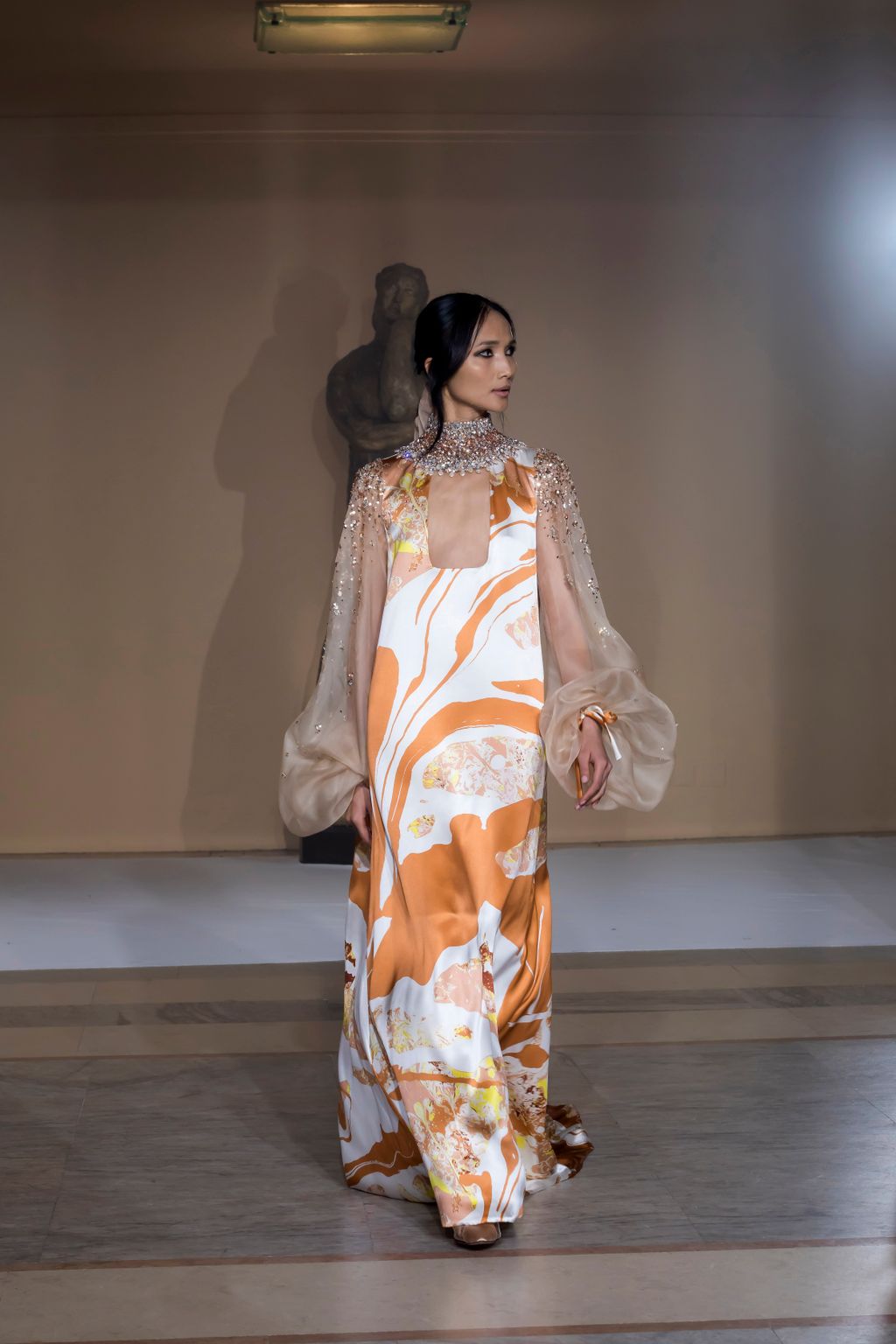 Fashion Week Paris Spring/Summer 2019 look 21 de la collection Stephane Rolland couture