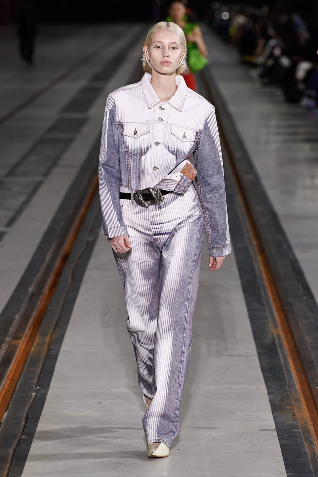 Fashion Week Paris Fall/Winter 2022 look 4 from the Y/PROJECT collection 男装