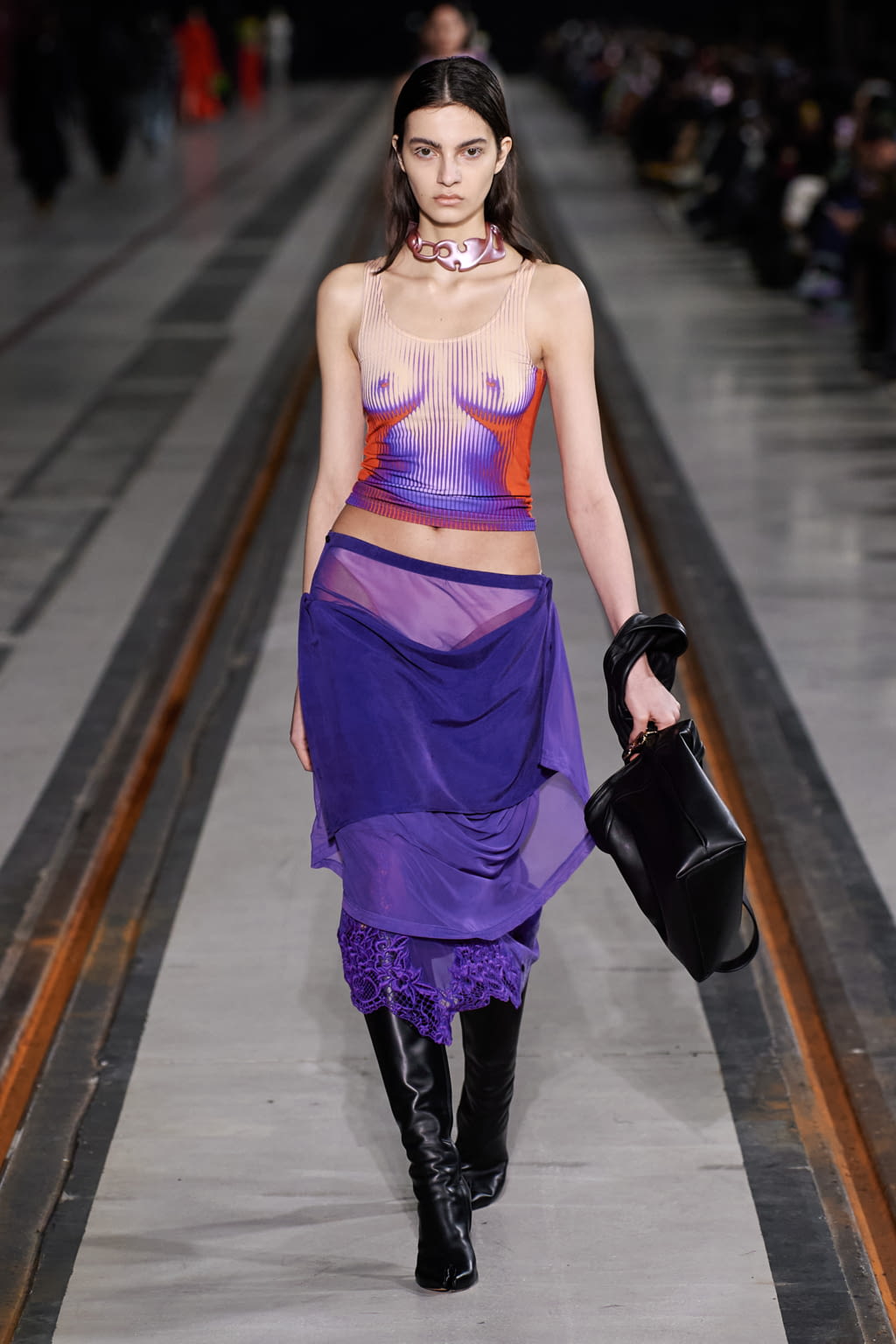 Fashion Week Paris Fall/Winter 2022 look 15 de la collection Y/PROJECT menswear