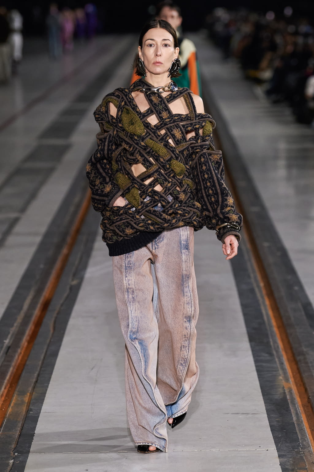 Fashion Week Paris Fall/Winter 2022 look 25 de la collection Y/PROJECT menswear