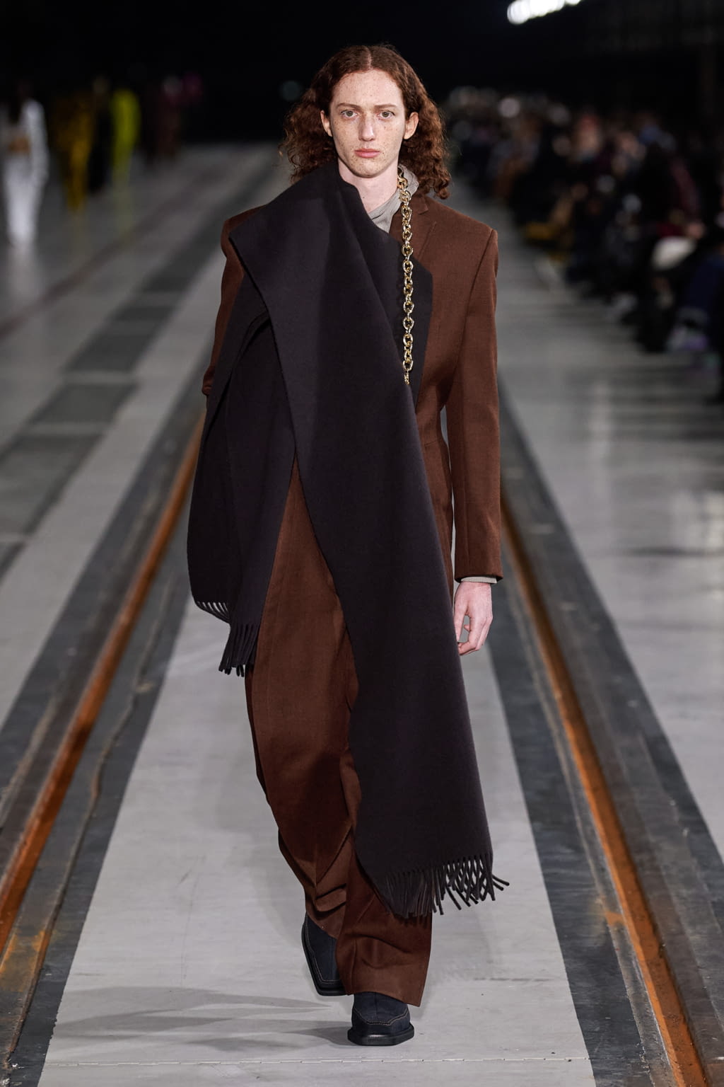 Fashion Week Paris Fall/Winter 2022 look 62 from the Y/PROJECT collection menswear