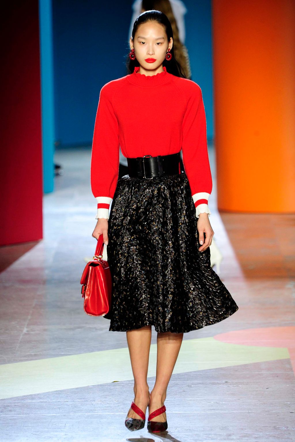 Fashion Week Paris Fall/Winter 2018 look 5 de la collection Shiatzy Chen womenswear