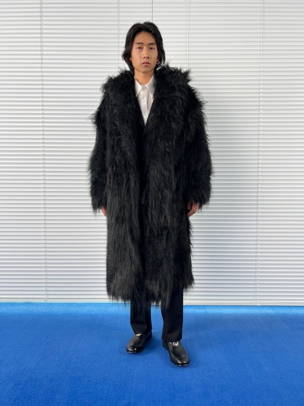 Fashion Week Paris Fall/Winter 2022 look 23 from the Sulvam collection menswear