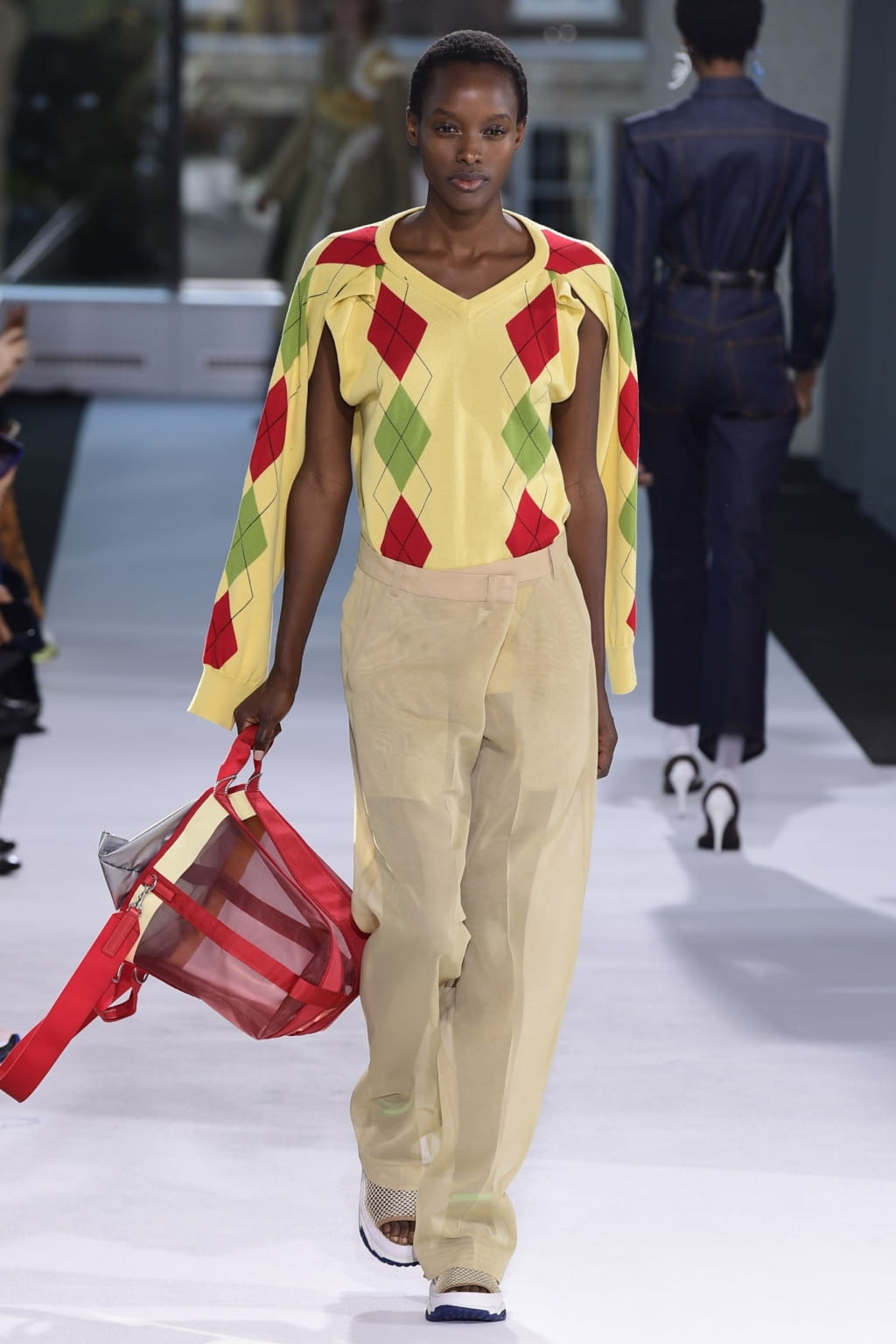 Fashion Week London Spring/Summer 2019 look 12 from the Toga collection womenswear