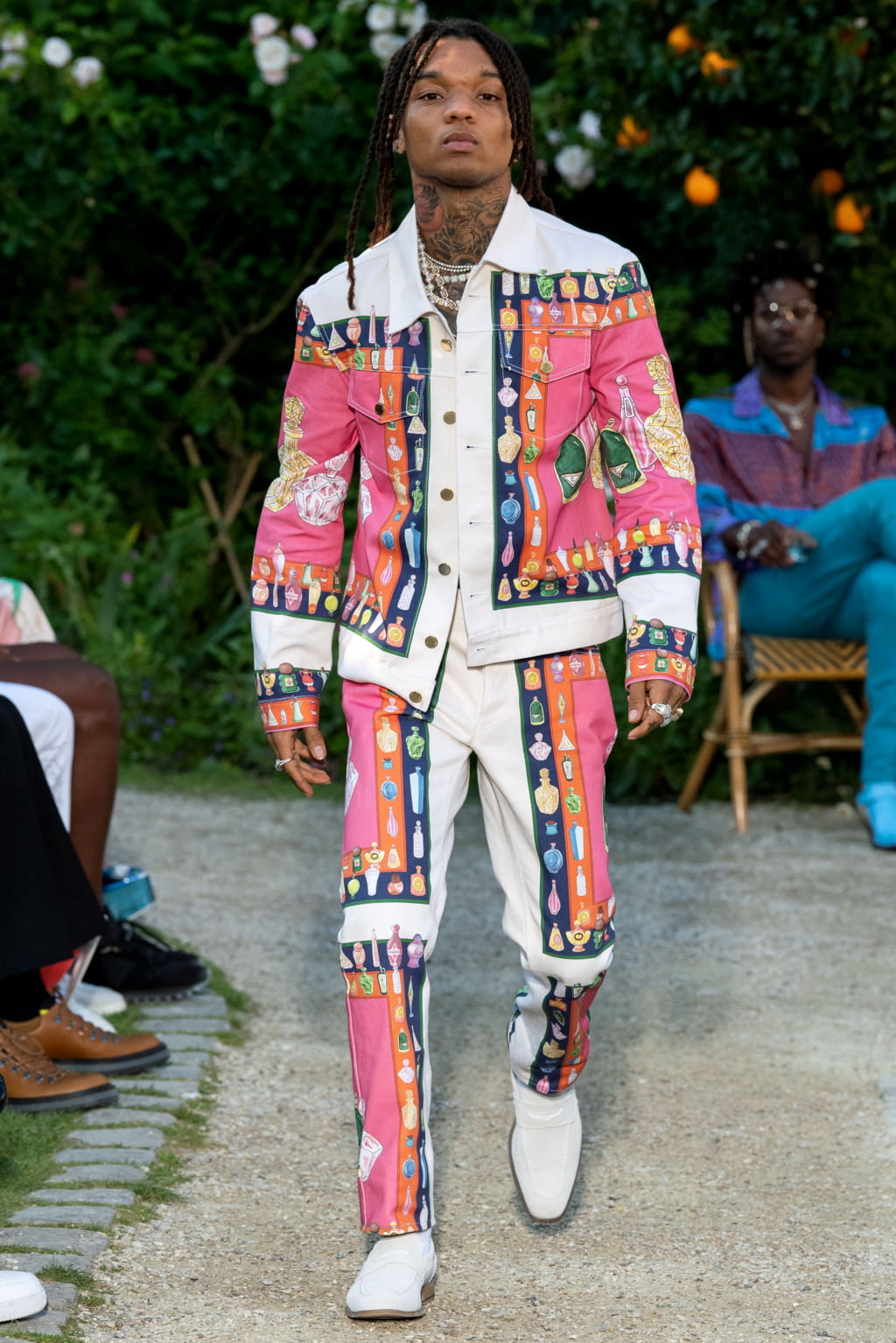 Fashion Week Paris Spring/Summer 2020 look 2 from the Casablanca collection menswear