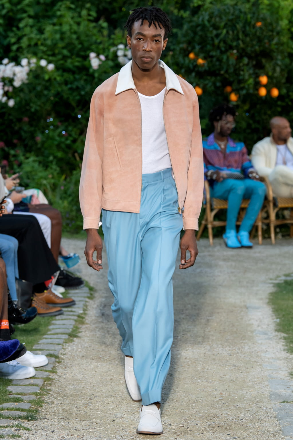 Fashion Week Paris Spring/Summer 2020 look 7 from the Casablanca collection menswear