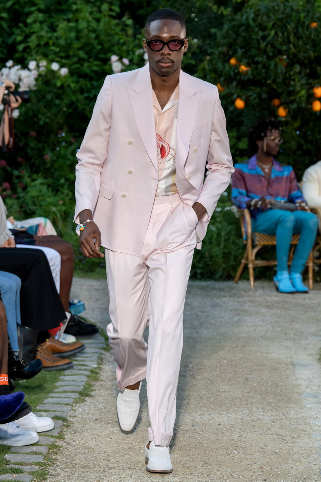 Fashion Week Paris Spring/Summer 2020 look 9 from the Casablanca collection menswear