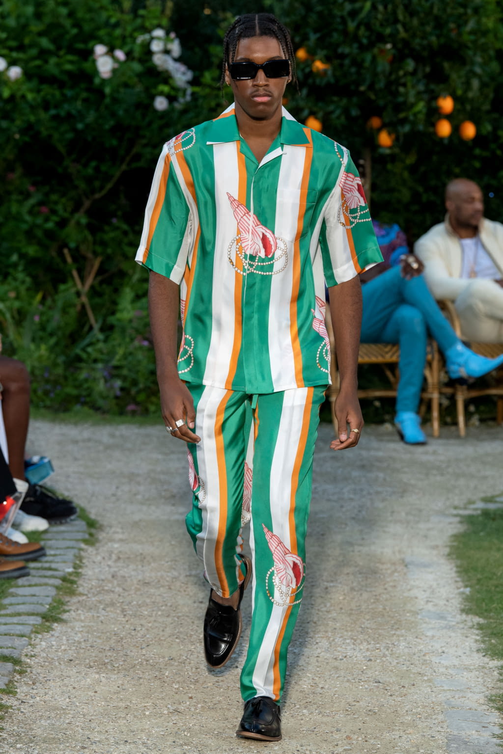 Fashion Week Paris Spring/Summer 2020 look 35 from the Casablanca collection menswear