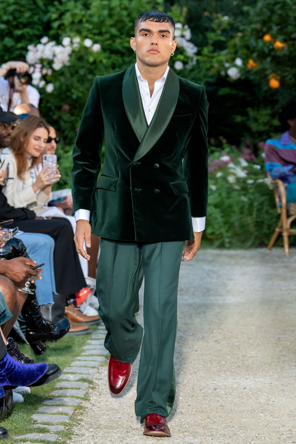 Fashion Week Paris Spring/Summer 2020 look 39 from the Casablanca collection menswear