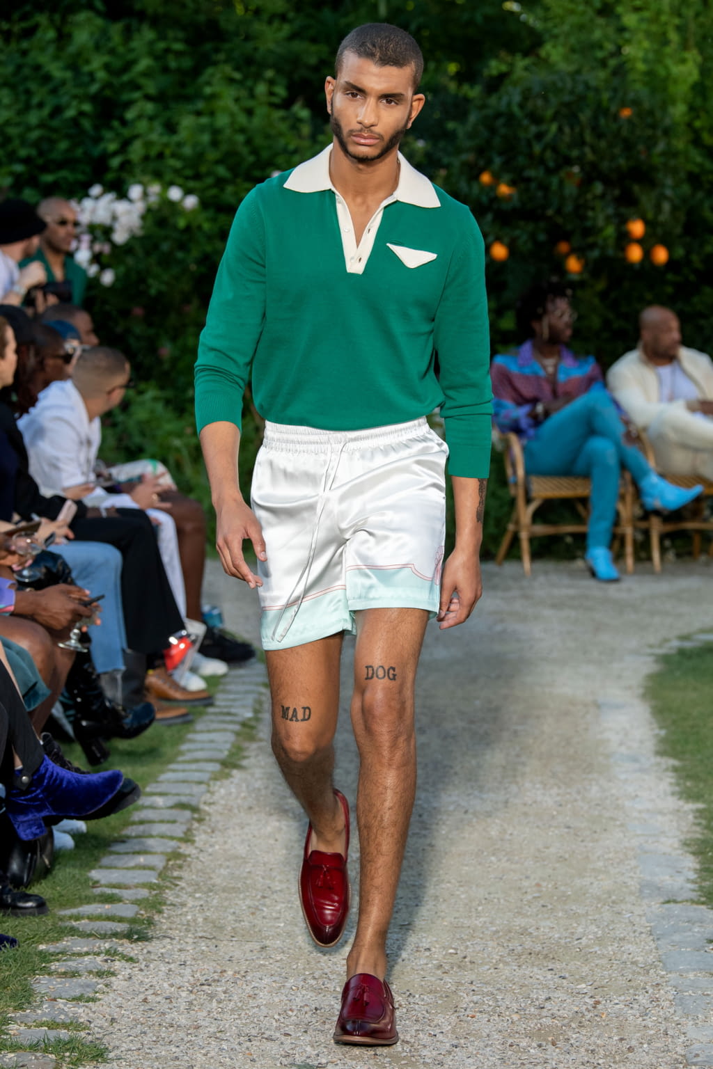 Fashion Week Paris Spring/Summer 2020 look 41 from the Casablanca collection menswear