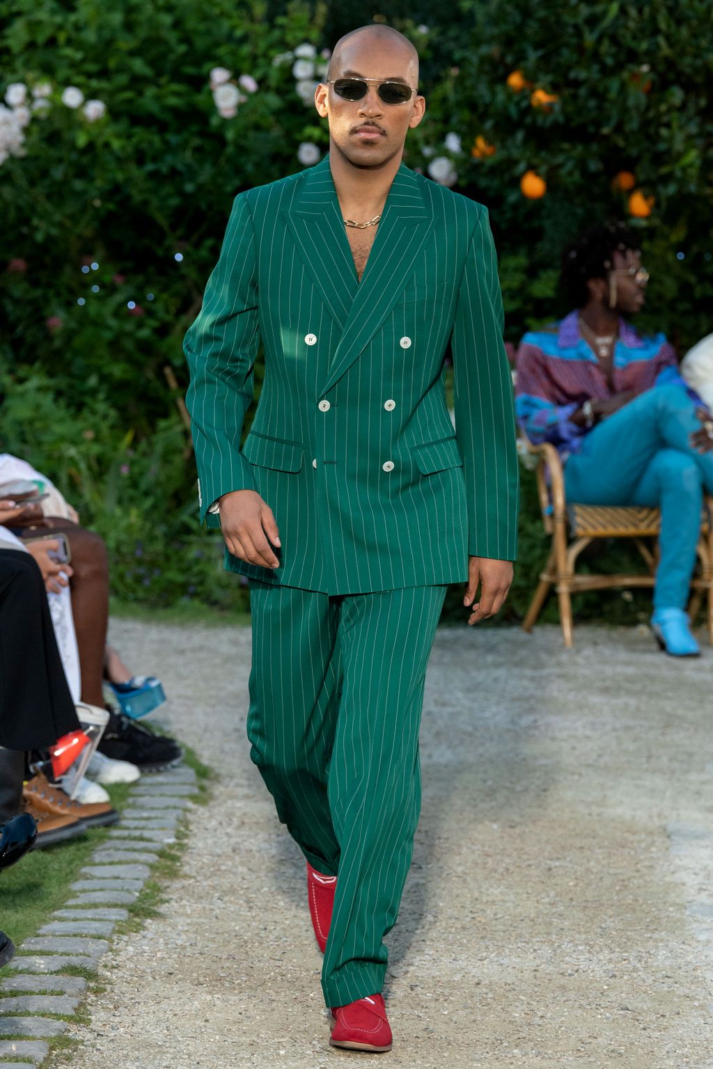 Fashion Week Paris Spring/Summer 2020 look 42 from the Casablanca collection 男装