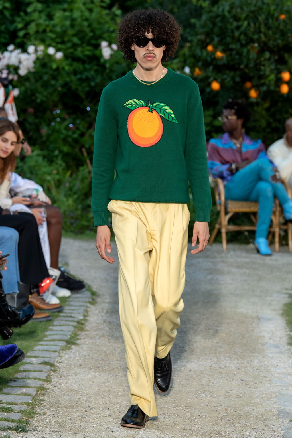 Fashion Week Paris Spring/Summer 2020 look 43 from the Casablanca collection menswear