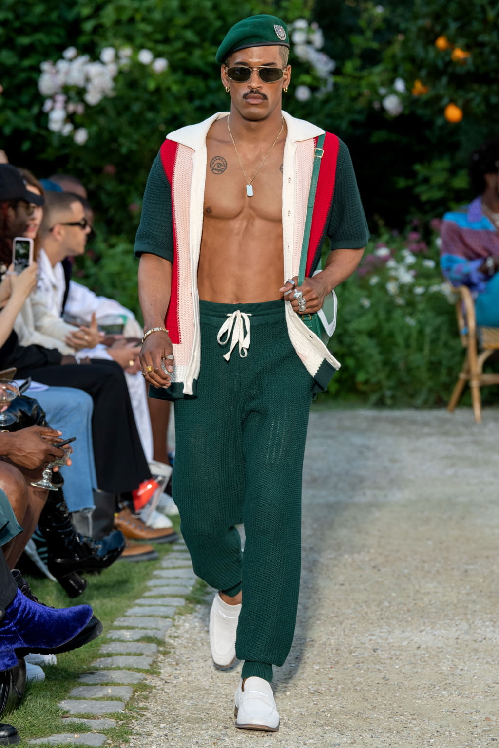Fashion Week Paris Spring/Summer 2020 look 45 from the Casablanca collection menswear