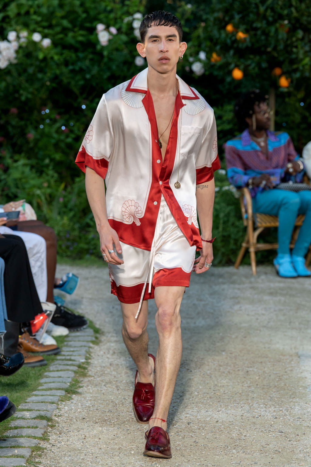 Fashion Week Paris Spring/Summer 2020 look 47 from the Casablanca collection menswear