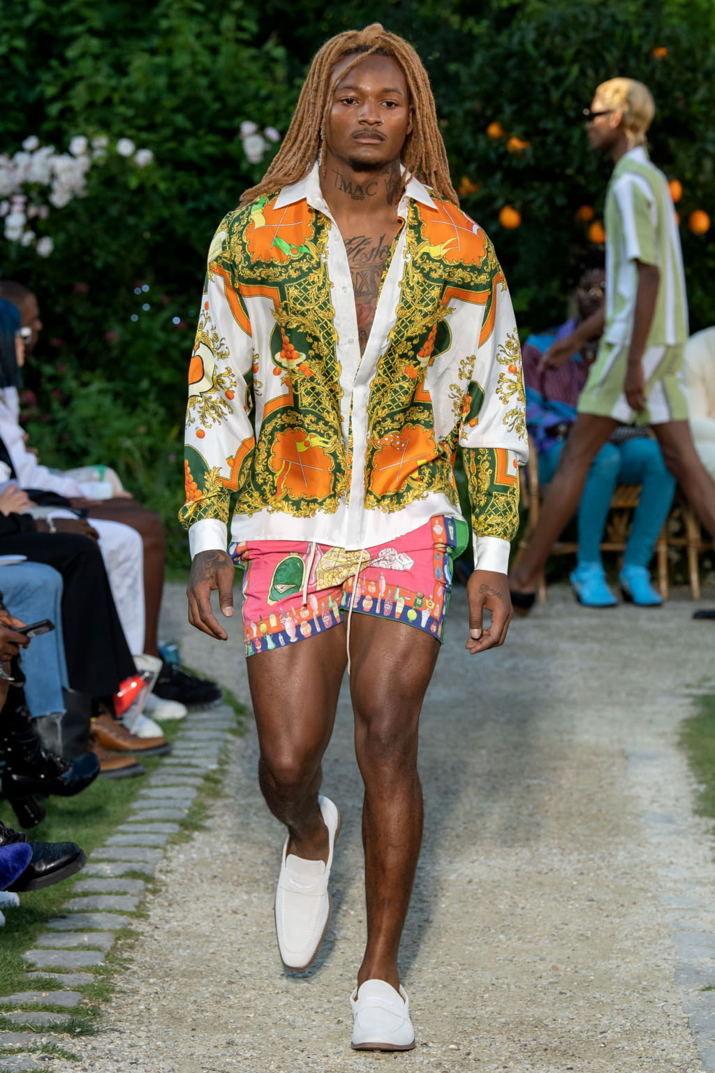 Fashion Week Paris Spring/Summer 2020 look 54 from the Casablanca collection menswear