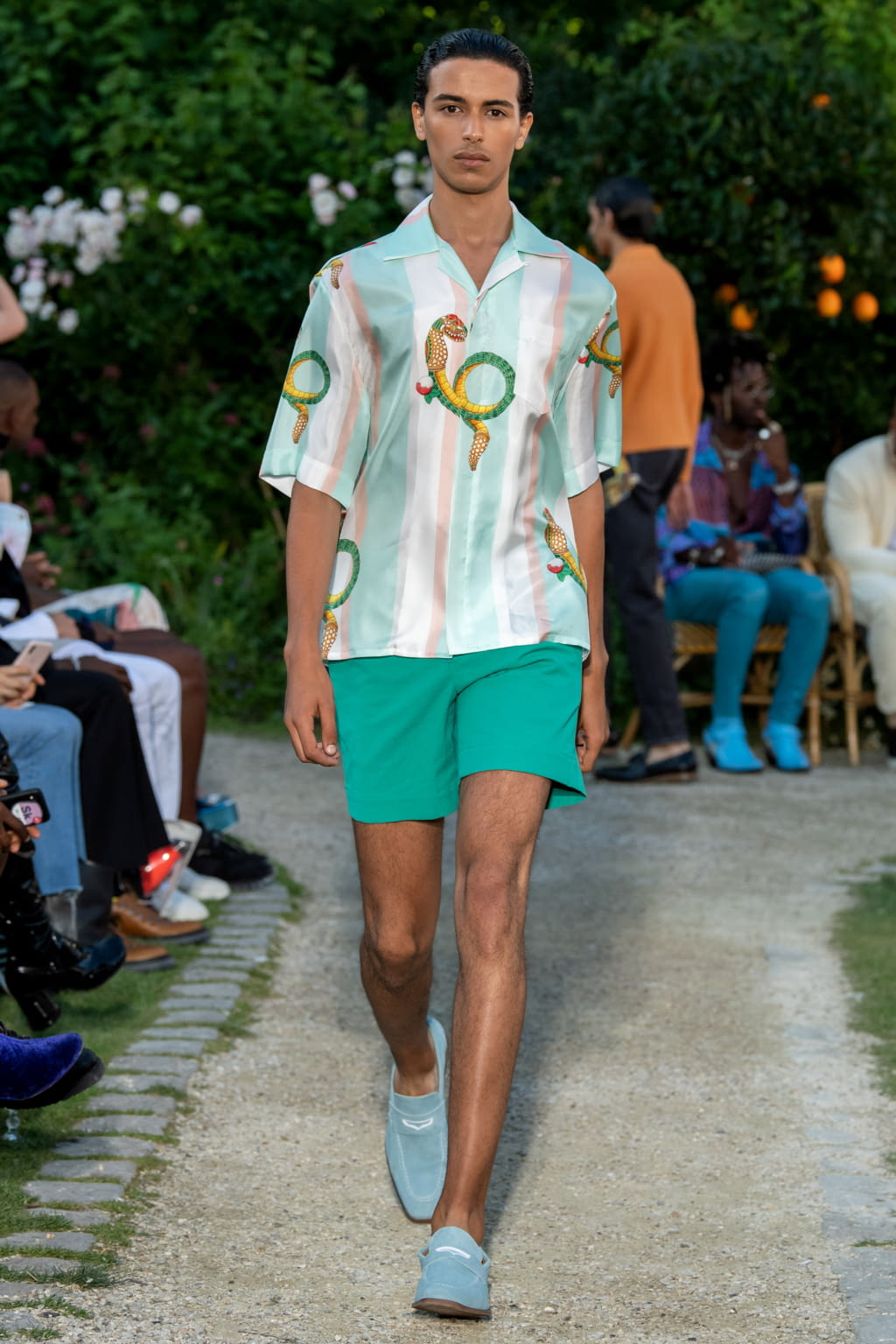 Fashion Week Paris Spring/Summer 2020 look 60 from the Casablanca collection menswear