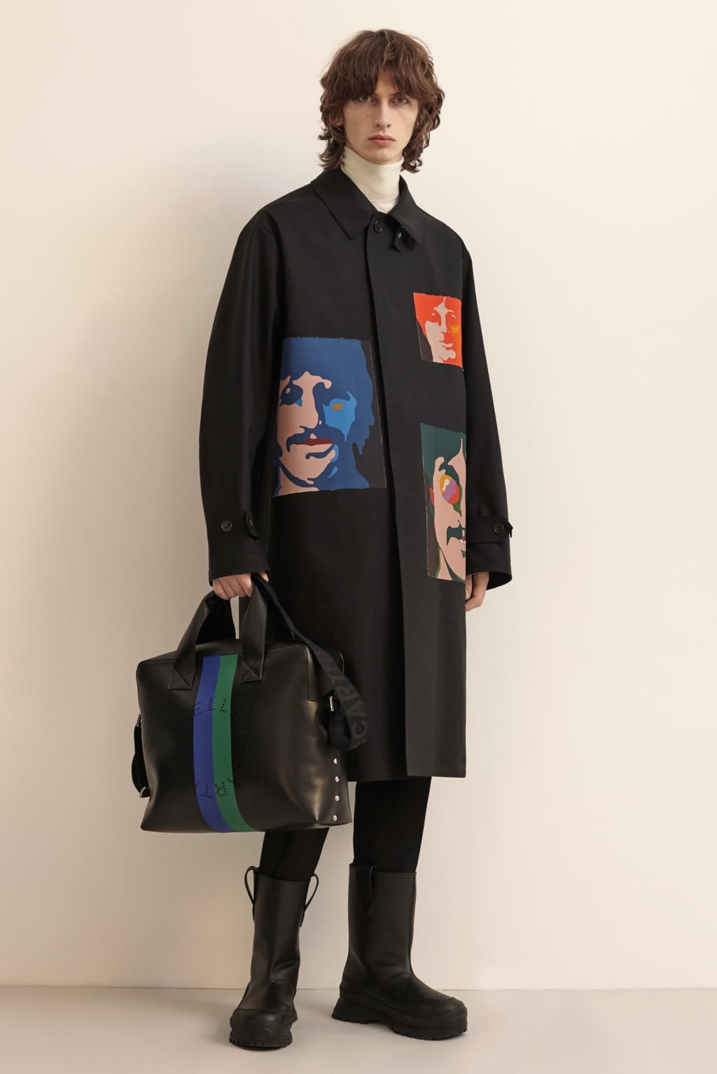 Fashion Week Paris Fall/Winter 2019 look 1 de la collection Stella McCartney menswear
