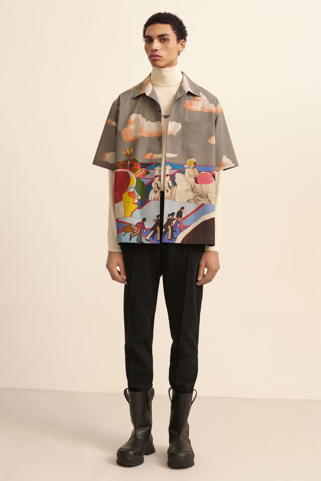 Fashion Week Paris Fall/Winter 2019 look 20 from the Stella McCartney collection 男装