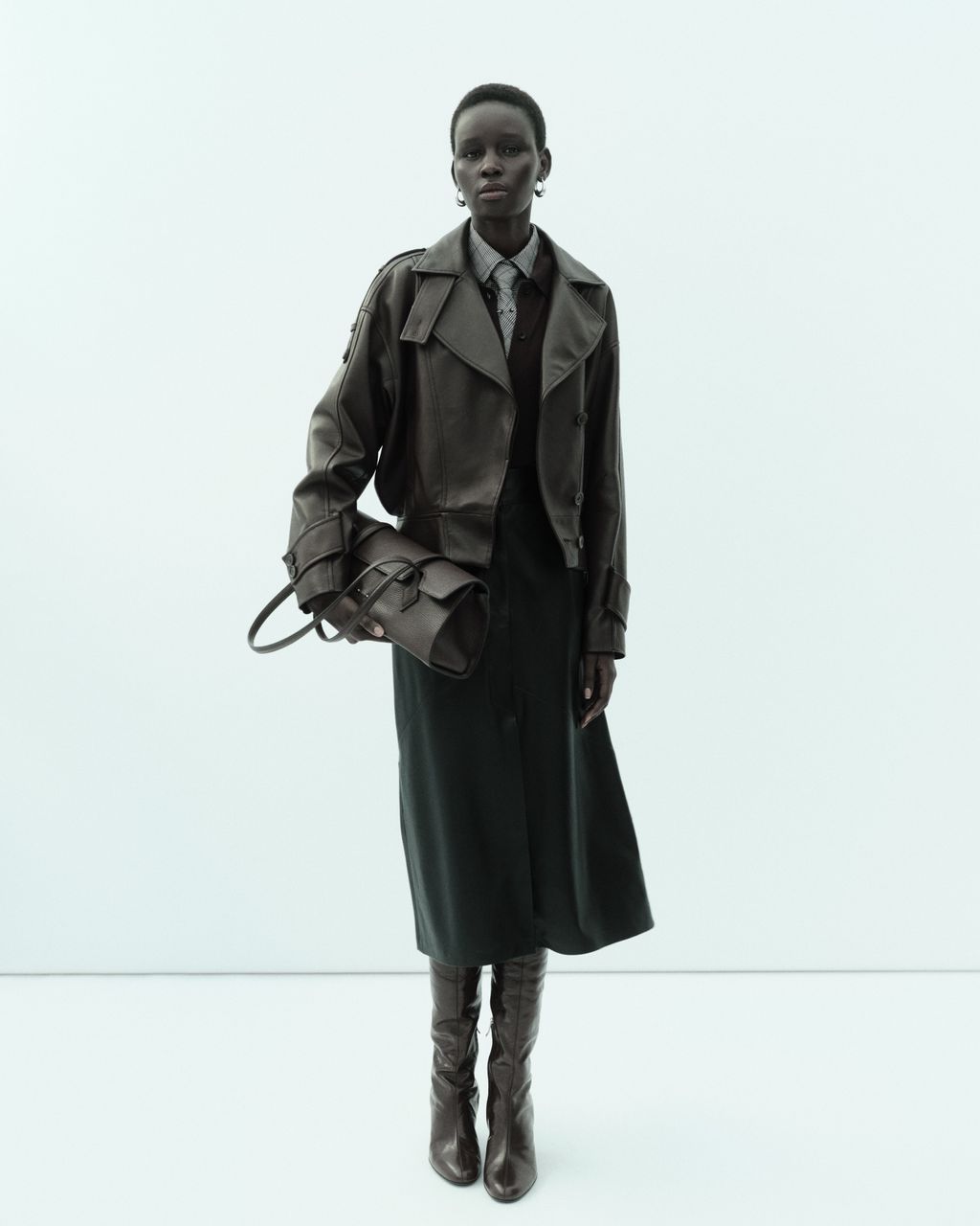 Fashion Week Paris Fall/Winter 2026 look 1 from the Barbara Bui collection womenswear