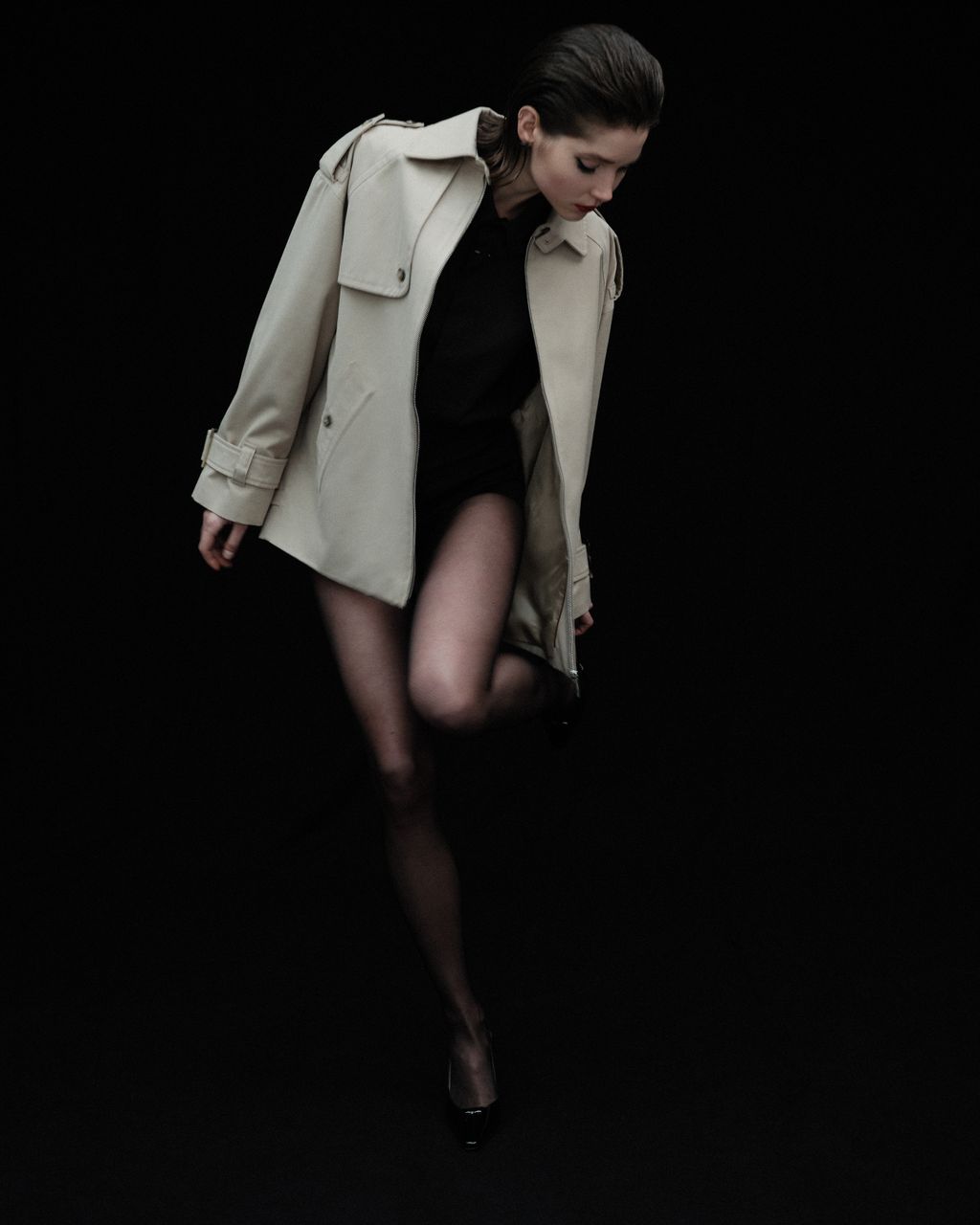 Fashion Week Paris Fall/Winter 2025 look 1 from the Barbara Bui collection womenswear