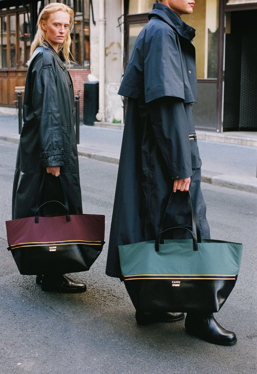 Fashion Week Paris Fall/Winter 2025 look 24 from the K-WAY collection womenswear