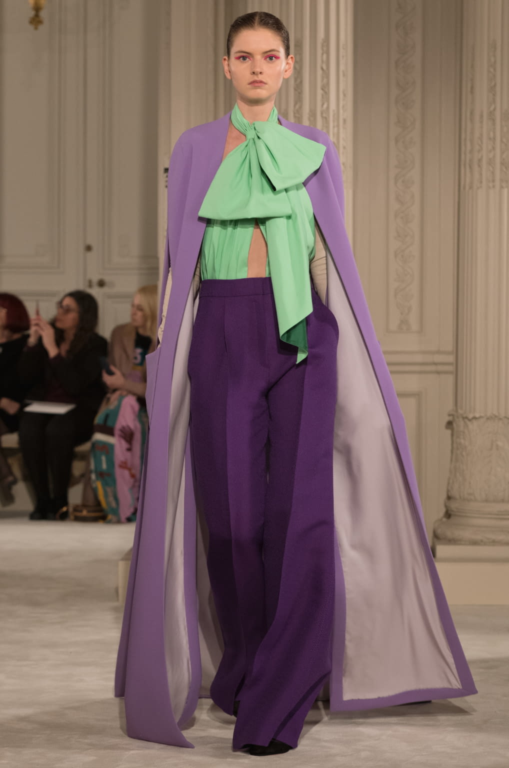 Fashion Week Paris Spring/Summer 2018 look 3 from the Valentino collection couture