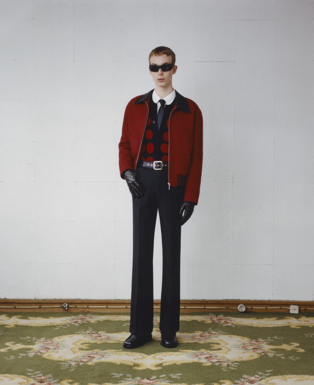 Fashion Week Paris Fall/Winter 2022 look 4 from the Ernest W. Baker collection menswear