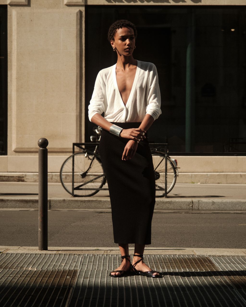 Fashion Week Paris Spring/Summer 2026 look 4 from the Barbara Bui collection womenswear