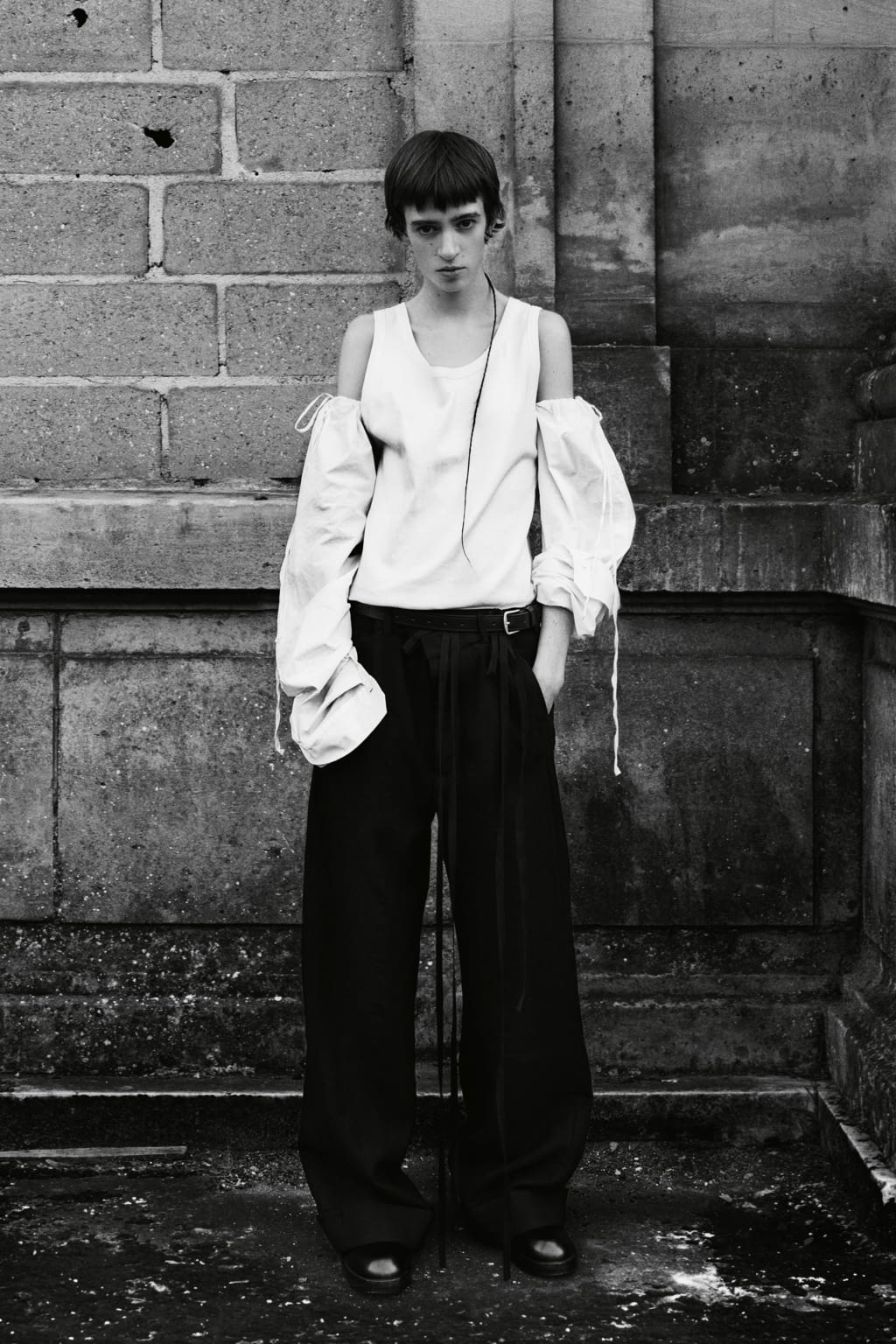 Fashion Week Paris Fall/Winter 2021 look 5 de la collection Ann Demeulemeester womenswear
