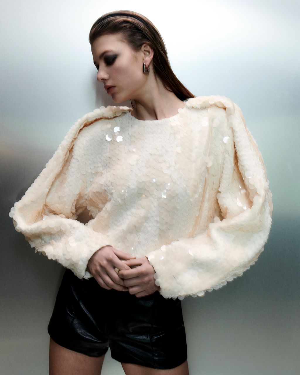 Fashion Week Paris Fall/Winter 2024 look 40 de la collection Iro womenswear