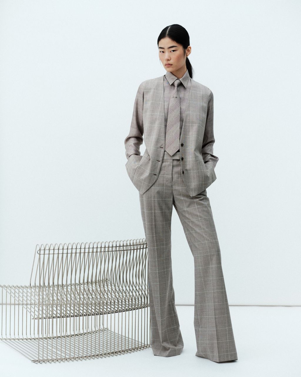 Fashion Week Paris Spring/Summer 2026 look 6 from the Barbara Bui collection 女装