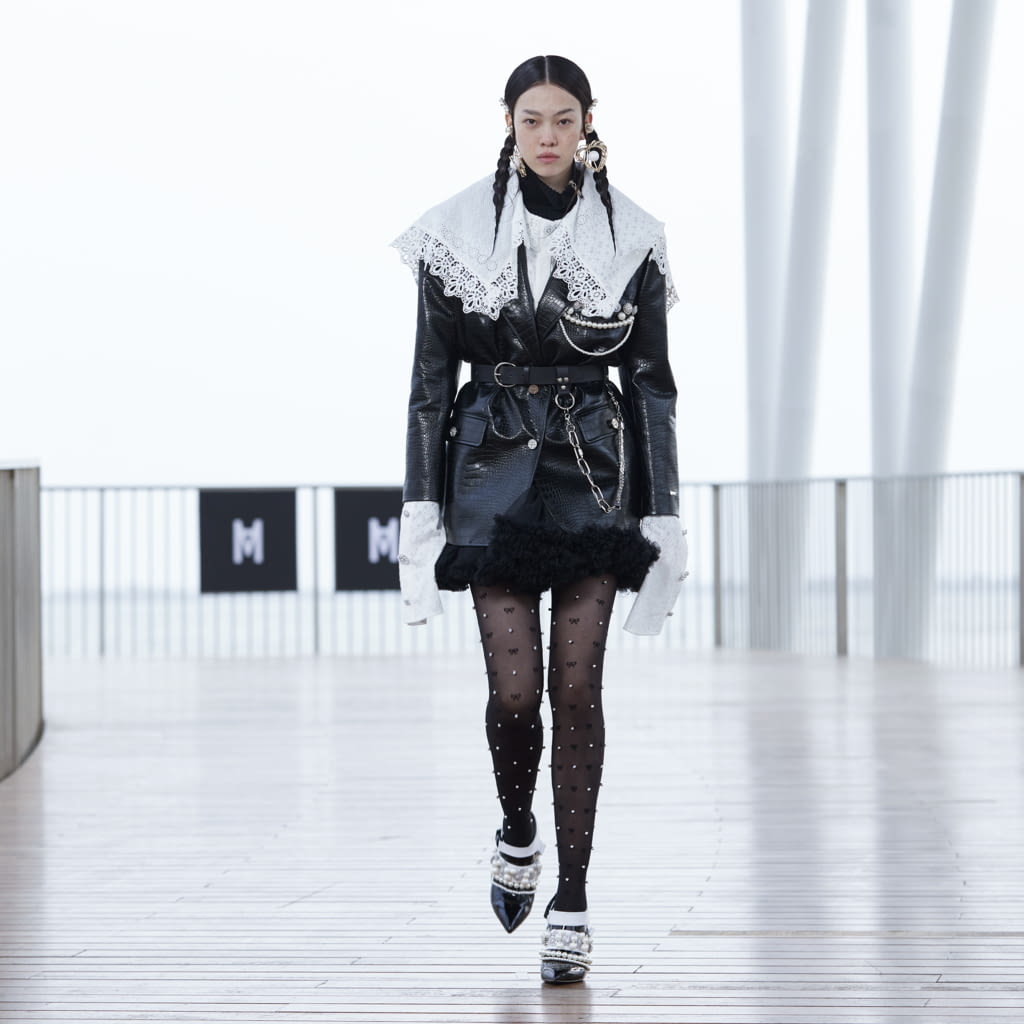 Fashion Week Paris Fall/Winter 2021 look 11 de la collection Masha Ma womenswear