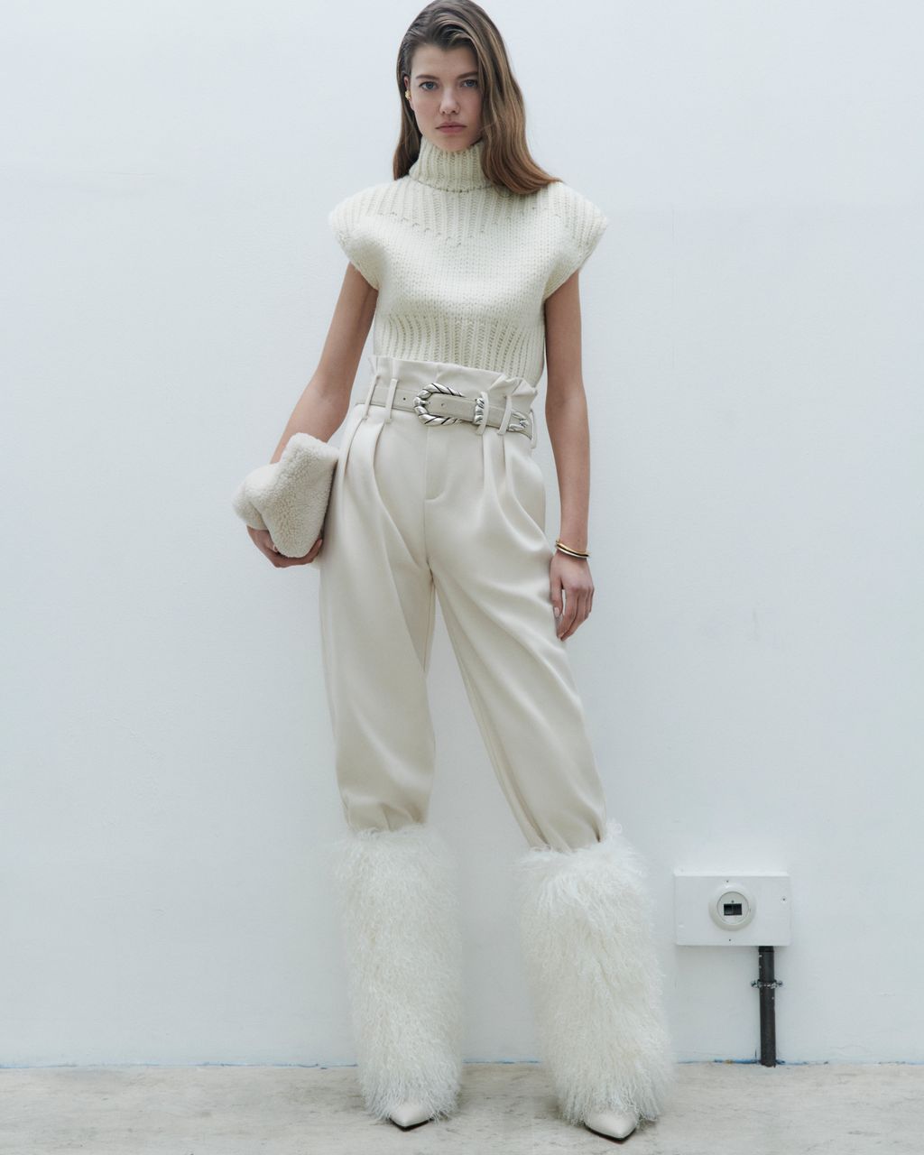 Fashion Week Paris Fall/Winter 2024 look 30 de la collection Iro womenswear