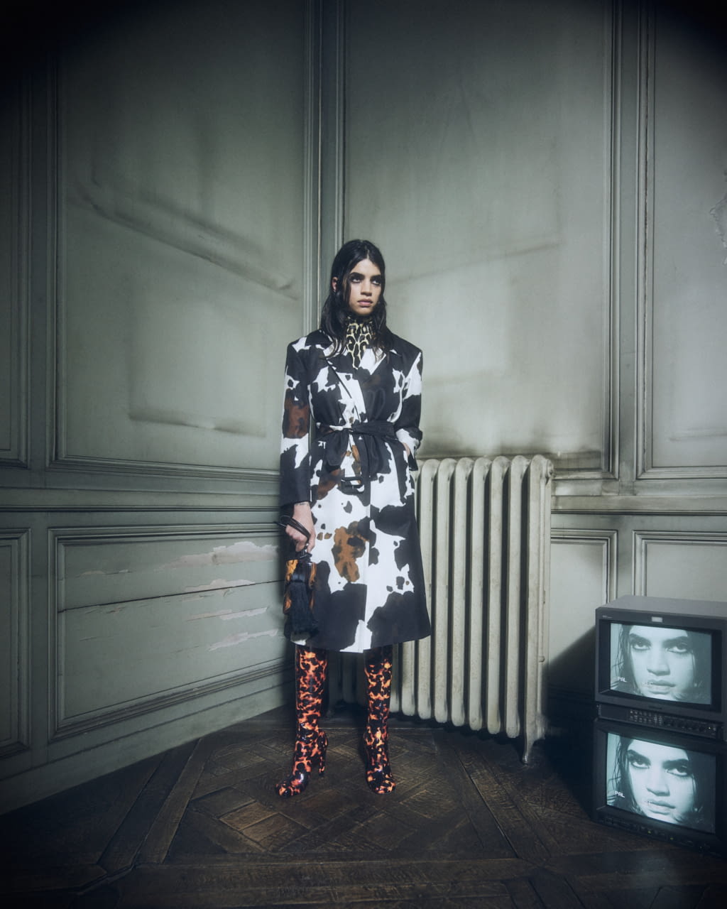 Fashion Week Paris Fall/Winter 2022 look 9 de la collection Dries Van Noten womenswear