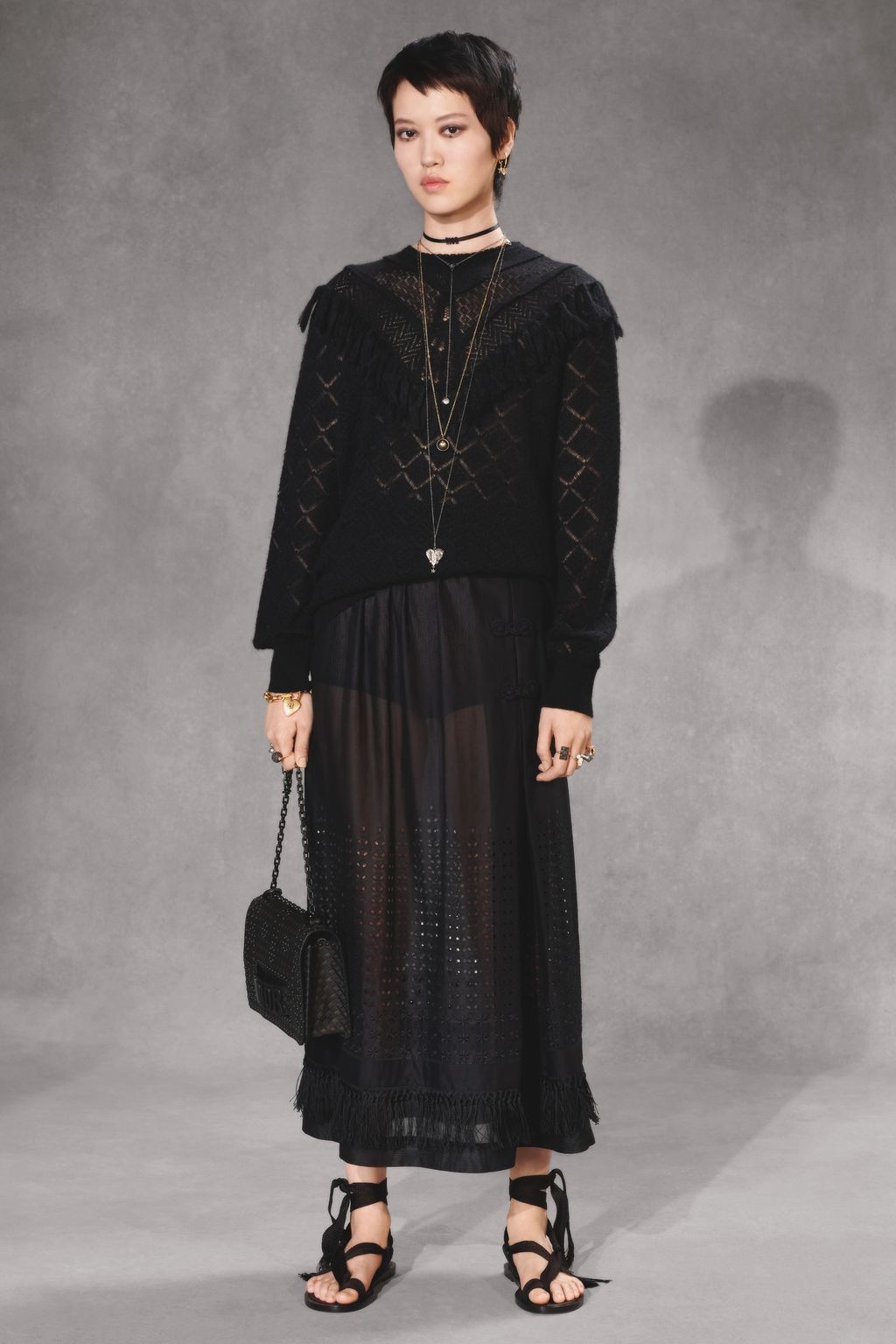 Fashion Week Paris Pre-Fall 2018 look 9 from the Christian Dior collection womenswear