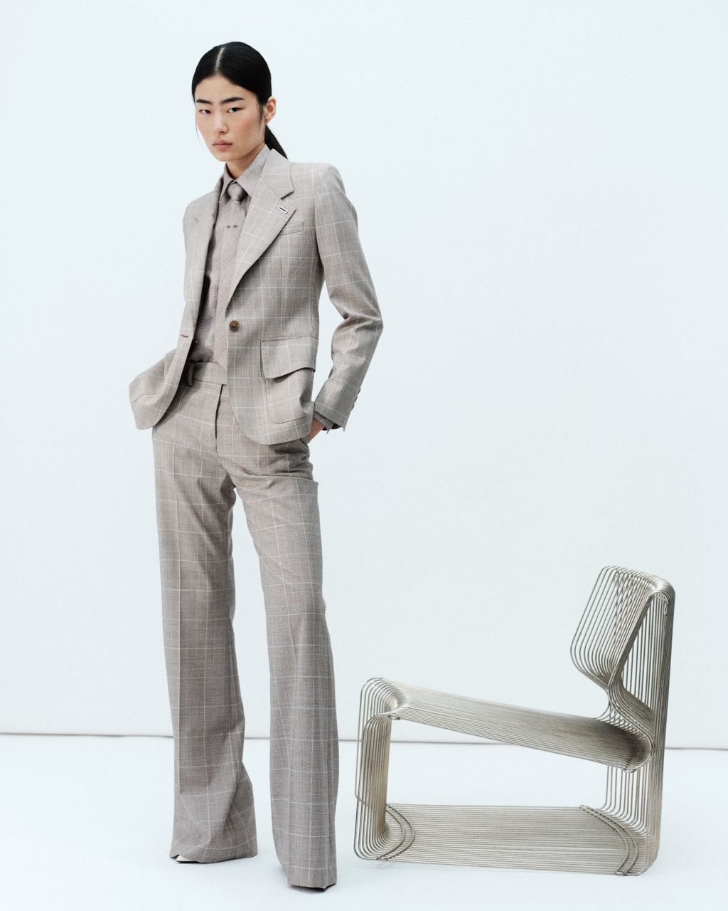 Fashion Week Paris Spring/Summer 2026 look 10 de la collection Barbara Bui womenswear