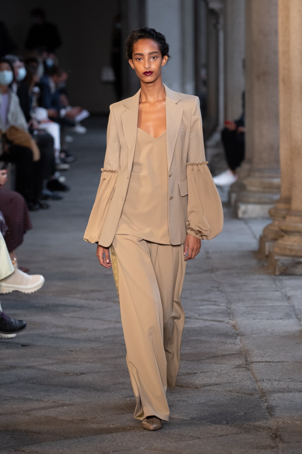 Fashion Week Milan Spring/Summer 2021 look 1 from the Max Mara collection womenswear