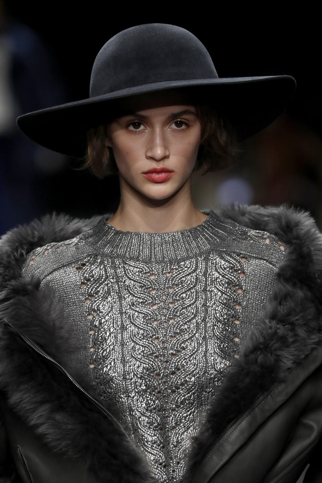 Fashion Week Milan Fall/Winter 2022 look 13 from the Alberta Ferretti collection womenswear accessories