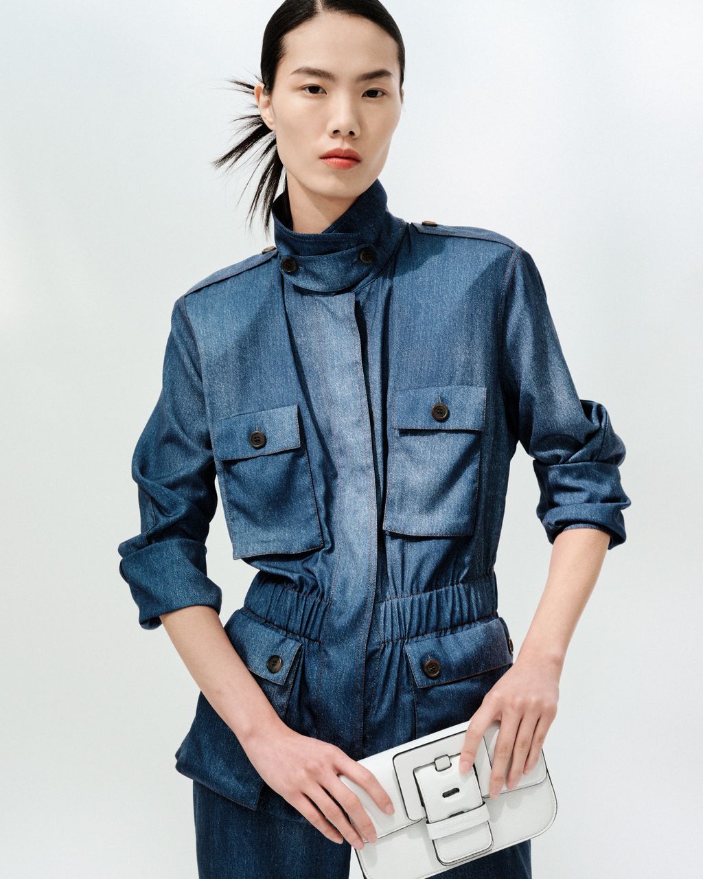 Fashion Week Paris Spring/Summer 2025 look 10 from the Barbara Bui collection womenswear