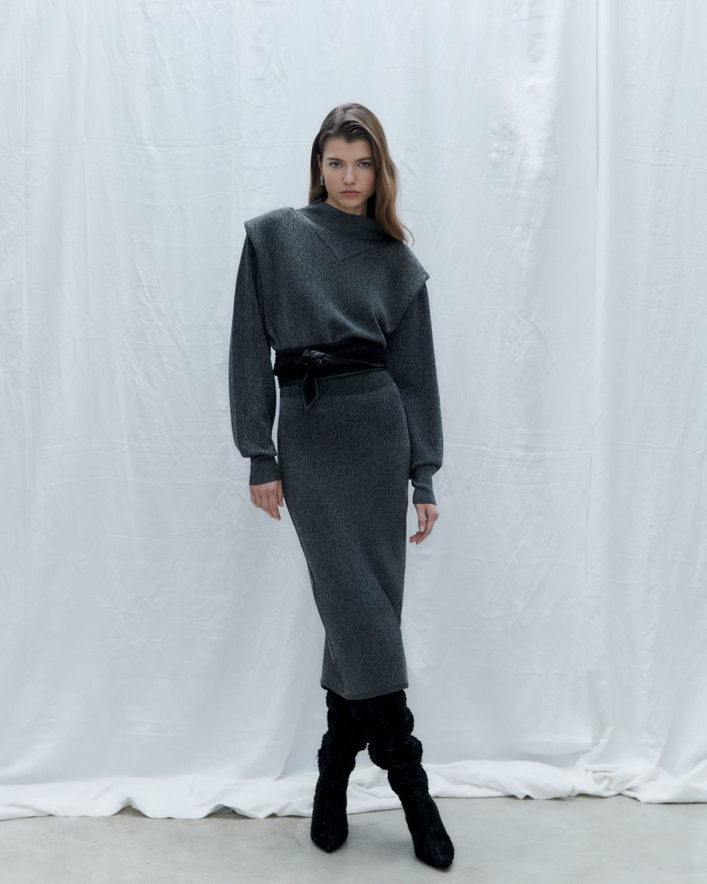 Fashion Week Paris Fall/Winter 2024 look 32 de la collection Iro womenswear